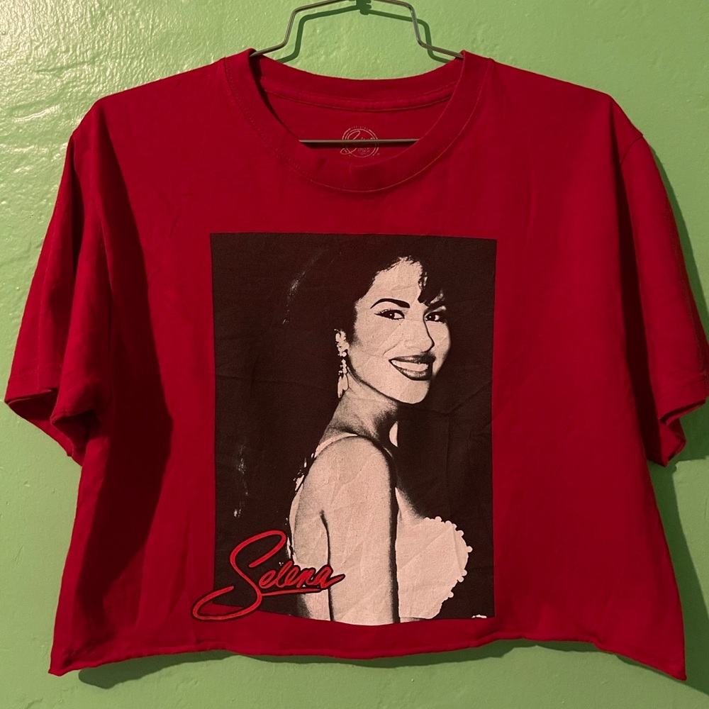 Selena Quintanilla cropped Tshirt Vintage 🌙